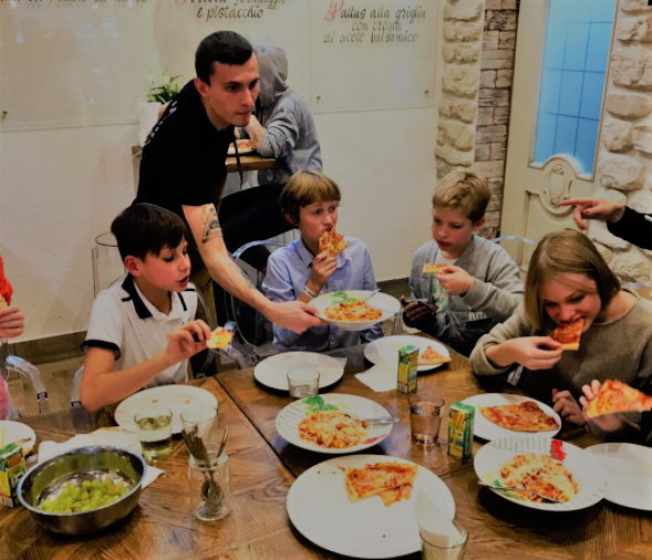 Мастер-классы для детей в итальянской пиццерии Al33